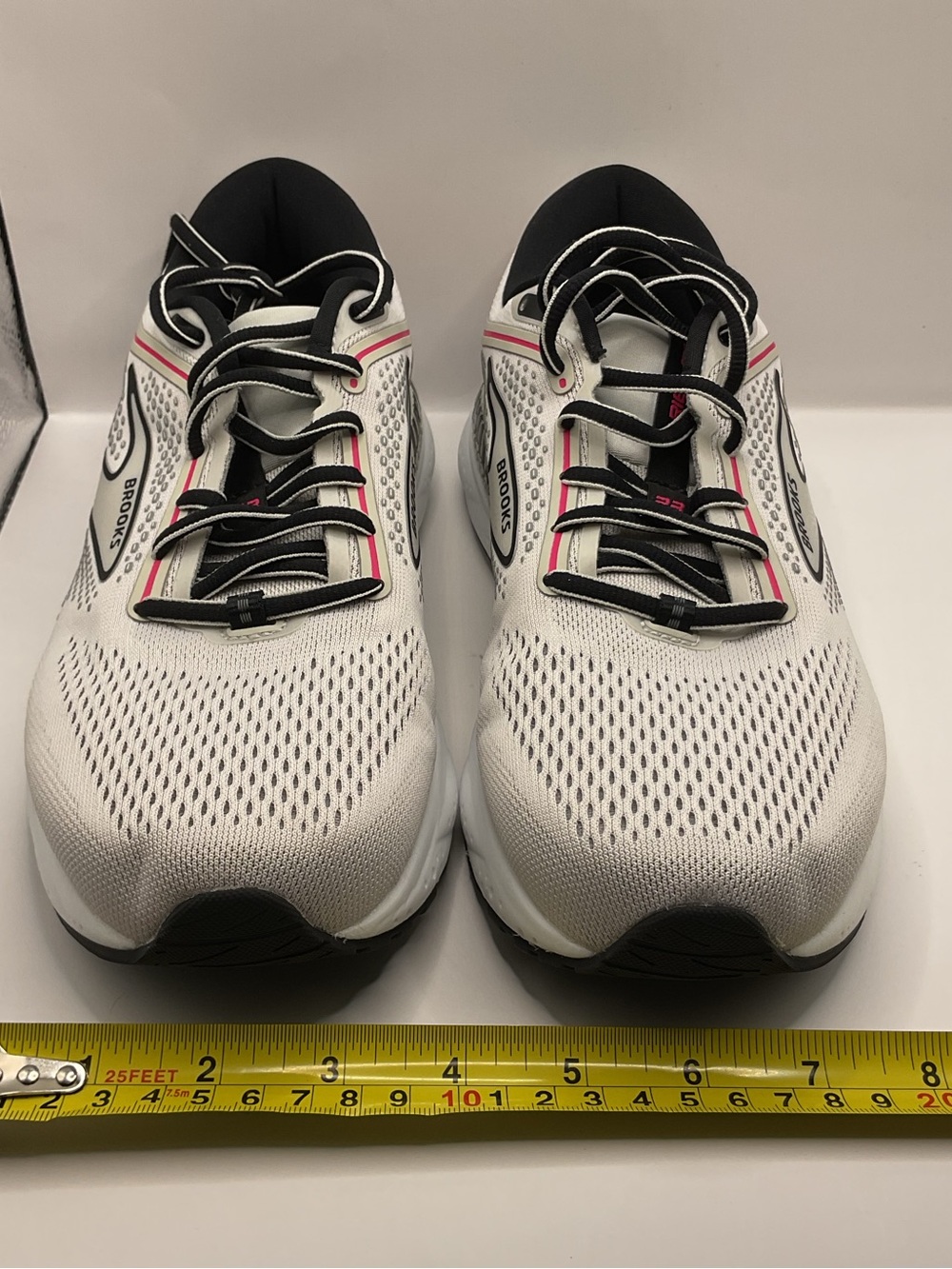 Brooks Womens Ariel GTS 23 Road Running Shoes in Grey, Black and Pink Size 9 - Picture 11 of 12